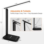 shinelife LED Desk Lamp for Office Home, Bright Desk Light - Image 6