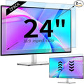 IPROKKO 【2 Pack】 24 inch Anti-Blue Light monitor Screen Protector by IPROKKO