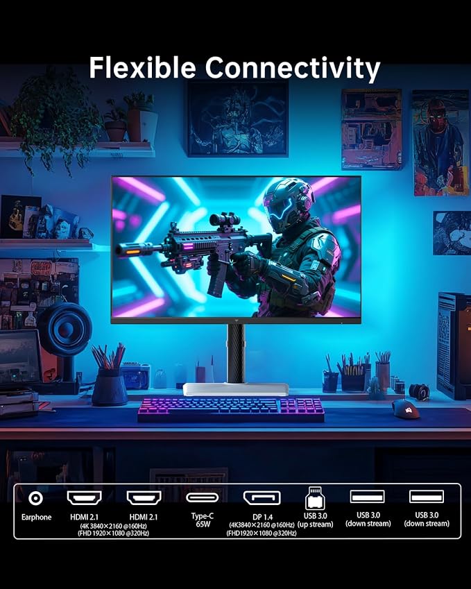 KTC 27 Inch Dual Mode Mini LED Monitor - Image 8