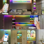 PAUTIX Wi-Fi+Bluetooth Music Pixel LED Smart Controller Kit SP548E, Compatible - Image 3