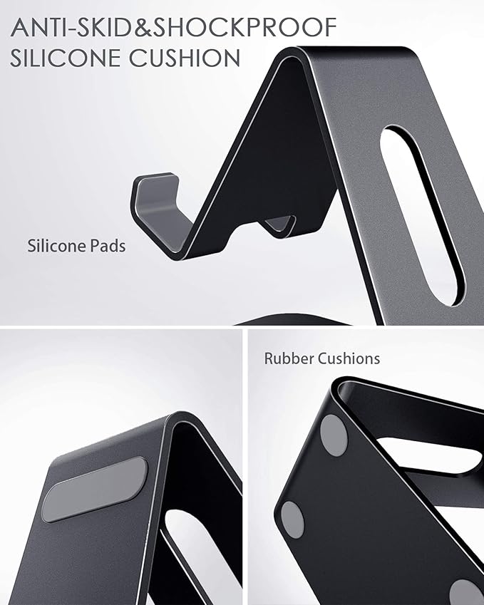 CreaDream Cell Phone Stand, Aluminum Desktop Stand Compatible - Image 6