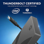 SABRENT Thunderbolt 4 Hub, 60W Charging USB-C Dock - Image 6