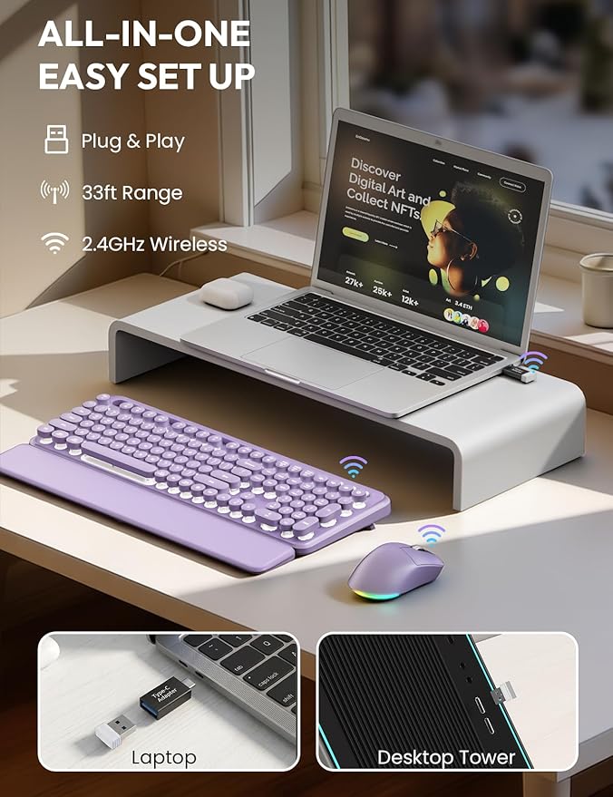 Wireless Keyboard and Mouse Combo - Image 5
