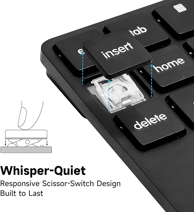 havit Wireless Number Pad for Laptop, Fully Compatible - Image 8