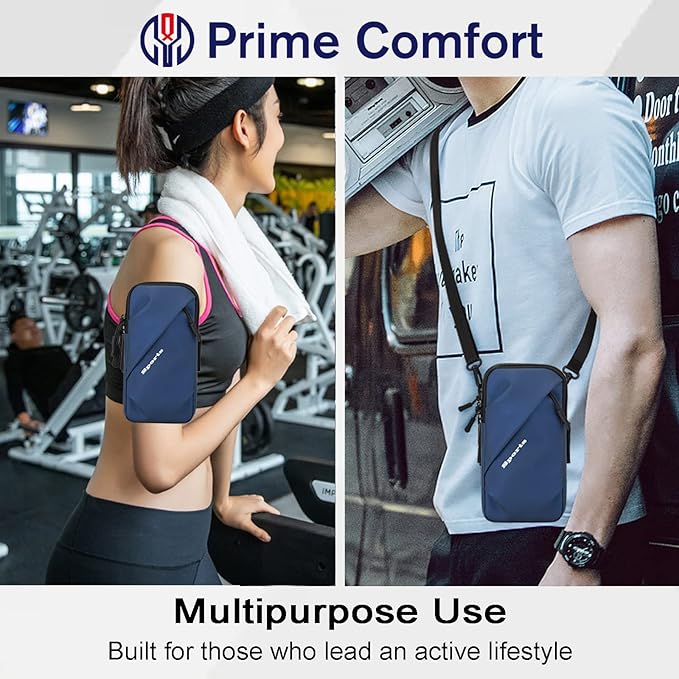 Phone Holder Arm Bands, Small Crossbody Shoulder Holsters Bag - Image 6