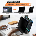 Privacy Screen for MacBook Pro 16 Inch, Matte Anti Glare Blue Light Filter - Image 2