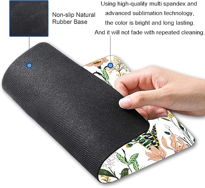 Mouse Pad, Premium-Textured Mouse Mat, Non-Slip Rubber Base Mousepad - Image 2