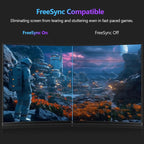 Z-Edge 27 inch Curved Gaming Monitor, QHD 1440P 165Hz 144Hz Curved 1500R - Image 3