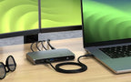 Satechi Thunderbolt 4 Dock Slim Hub Pro, USB C 100W Charging, Single 8K or Dual - Image 6