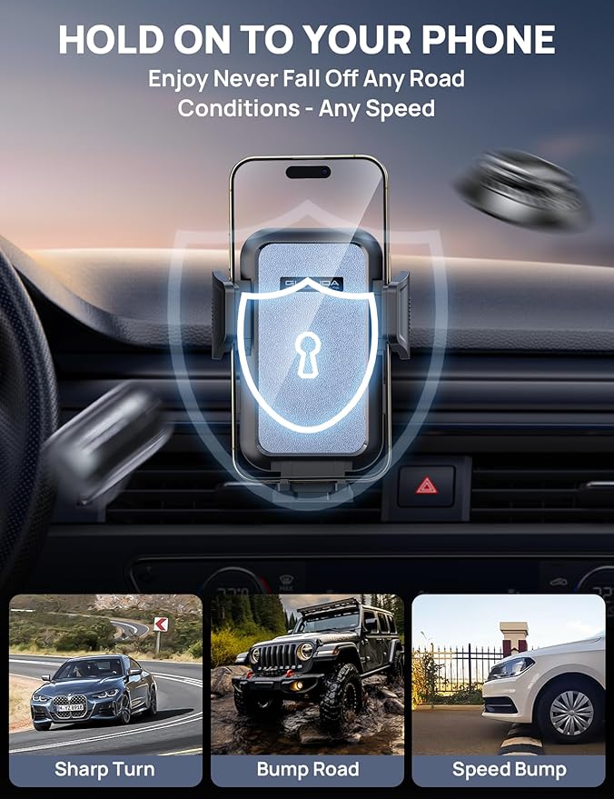Dashboard Phone Holders for Your Car, Car Cell Phone Holder, Rotatable Suction - Image 6