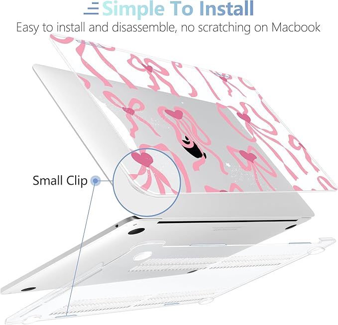 MEEgoodo Case for MacBook Pro 13 inch Case 2022 2021 2020 New A2338 M2/M1 A2251 - Image 4