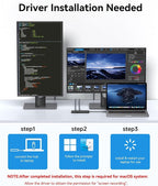 Selore Docking Station for MacBook Pro Air Windows, 10 in 1 Dual HDMI Adapter - Image 7