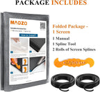 MAGZO Window&Door Screen Replacement Kit, - Image 9