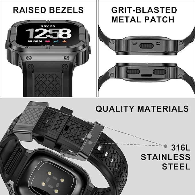 MioHHR Stainless Steel Case and Band Compatible - Image 5