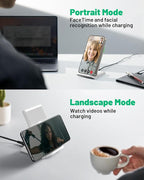 INIU Wireless Charger Station, 15W Fast Wireless Charging Stand - Image 6