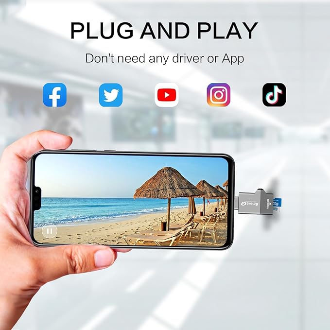 C356 Type-C MicroSD Card Reader - Image 3