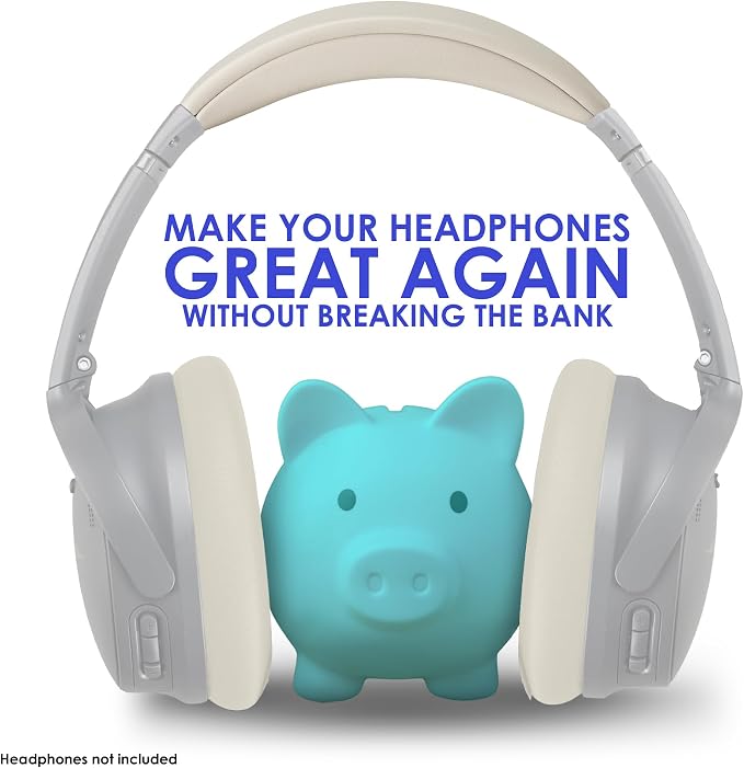 Replacement QC Ear Pad and Headband Pad Kit Cushion. Compatible - Image 2