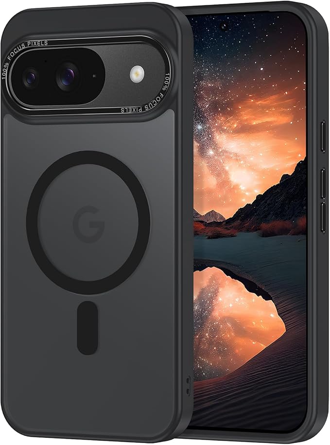 Magnetic for Google Pixel 10/Pixel 10 Pro Case, Shockproof Slim Translucent by Casehas