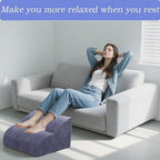 Foot Rest for Under Desk at Work.Multifunctional 3-Tier Foot Stool, - Image 6