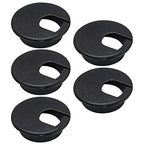 5 Pcs Desk Grommet 1-3/8" / 35 mm, Desk Cord Hole Cover, Cable Grommet ABS by EASYEAH