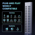 90W Powered USB Hub - Image 6