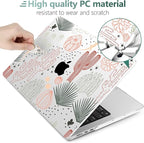 MEEgoodo Case for MacBook Air M4/M3/M2 13.6 inch 2025 2024 2022, Fit Model - Image 3