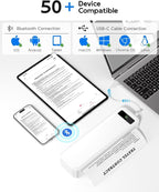 Portable Printers Wireless for Travel, Support 8.5" X 11" US Letter & A4 - Image 2