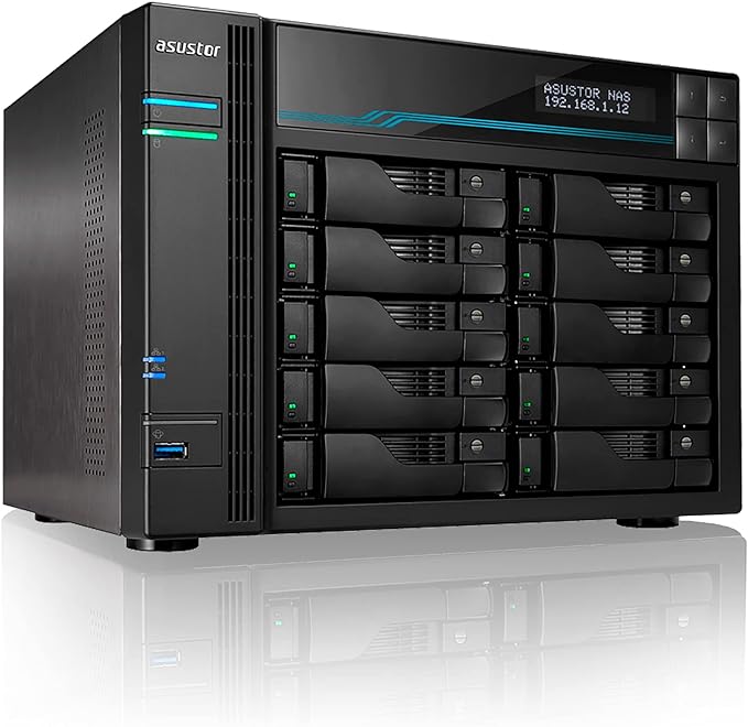 Asustor Lockerstor 10 Pro AS7110T 10 Bay NAS by Asustor