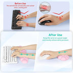 Cloud Wrist Rest Keyboard, Cloud Keyboard Wrist Pad Set - Image 3