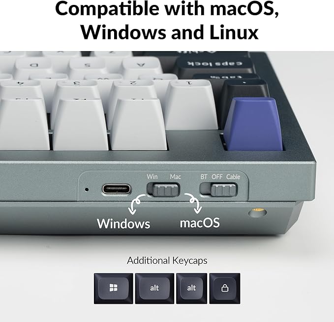 Keychron Q5 Pro QMK/VIA Wireless Custom Mechanical Keyboard, 96% Layout - Image 5