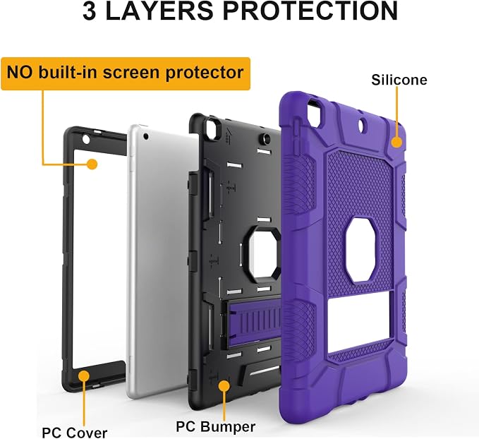 Rantice iPad 9th Generation Case, iPad 8th Generation Case, iPad 7th Generation - Image 2