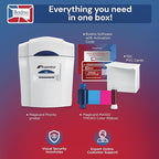 Bodno Magicard Pronto ID Card Printer & Complete Supplies Package ID Software - Image 2