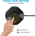 360° Computer Microphone for Desktop, USB Conference PC Mic, Noise-Canceling - Image 4