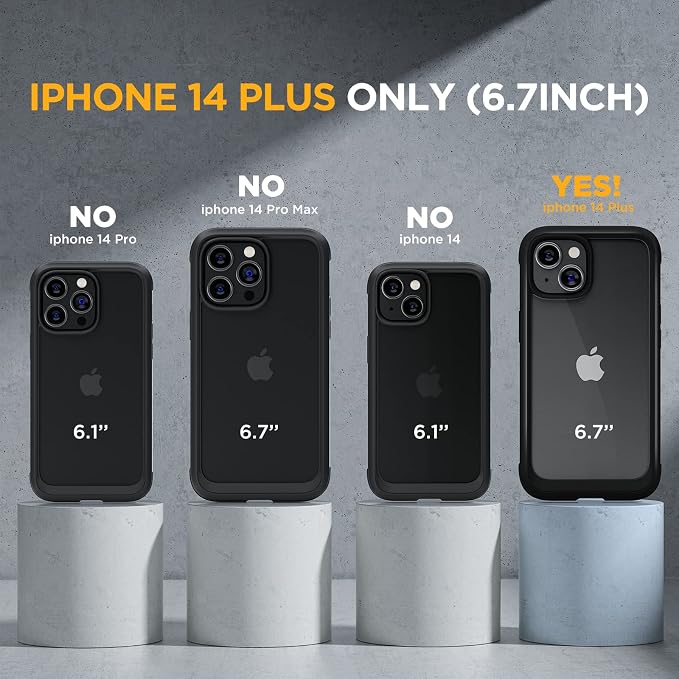 Miracase Glass Series Designed for iPhone 14 Plus Case 6.7 inch, 2023 Upgrade - Image 2
