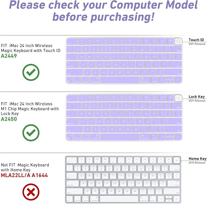 Allinside Silicone Keyboard Cover - Image 3