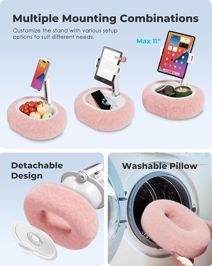 Viozon Tablet Pillow Stand, Kindle Pillow Stand, Compatible - Image 5