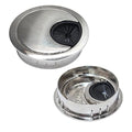 2 Pcs Desk Grommet 2" / 50 mm, Desk Cord Hole Cover, Cable Grommet Metal Zinc by EASYEAH