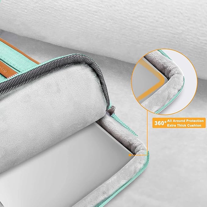 MOSISO 360 Protective Laptop Shoulder Bag, 15-15.6 inch Computer Bags Compatible - Image 3