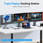 USB C Docking Station 3 Monitors - Image 3