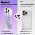 Klearlook Silicone Suction Cup Phone Case Mount Double Sided, Silicon Sticky - Image 2