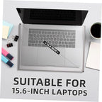 DOITOOL Clear Acrylic Keyboard Cover Protector, 15.6 in Laptop Keyboard Cover - Image 7