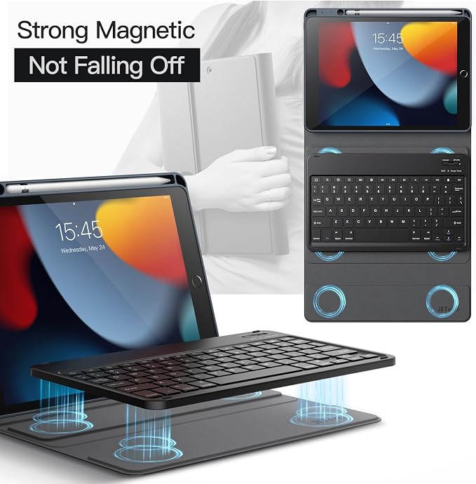 JETech Keyboard Case for iPad 10.2-Inch - Image 4