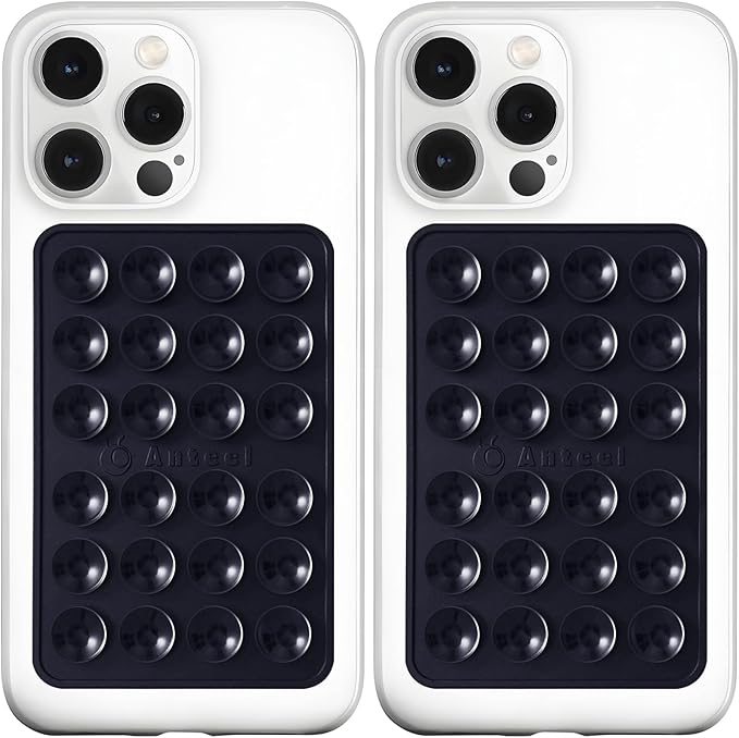 Anteel MAX Silicone Suction Phone Case Adhesive Mount, Upgraded Super Strong by PKYAA