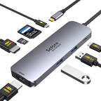 USB C Docking Station Dual HDMI Monitor, USB C to Dual HDMI Adapter - Image 7