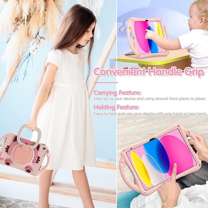 BRAECN Cute Cat Case for iPad 11th/10th Generation 11”/10.9'' 2025/2022 - Image 5