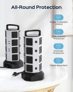 Power Strip Tower Surge Protector - Image 9