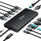 USB C Hub USB C Docking Station Dual Monitor 4K@60Hz+DP 8K@30Hz - Image 8