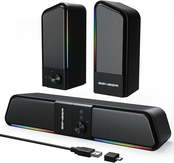 SENZER CS20 2 in 1 Bluetooth Computer Speakers by SENZER