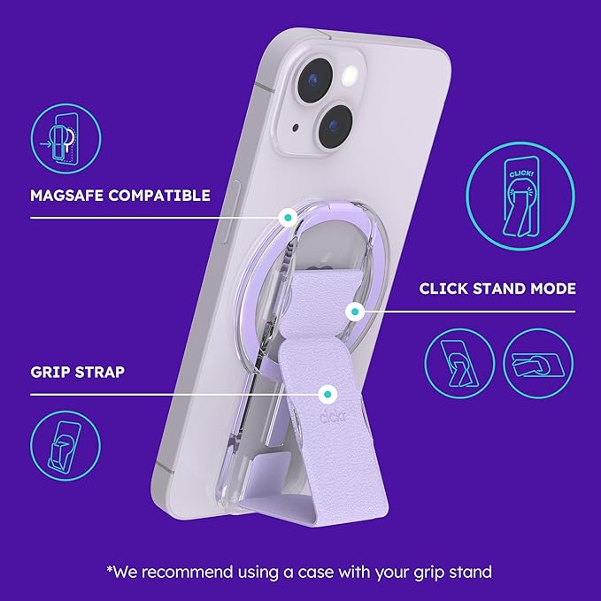 CLCKR for MagSafe Phone Grip for MagSafe Kickstand Compatible - Image 4