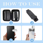 Mirror Effect Lens, Smartphone Camera Mirror Reflection Clip Kit Phone Camera - Image 7